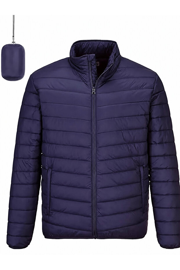 Men's Puffer Lightweight Packable Insulated Jacket Waterproof Winter Parka jacket Warm Thicken Ski Coat