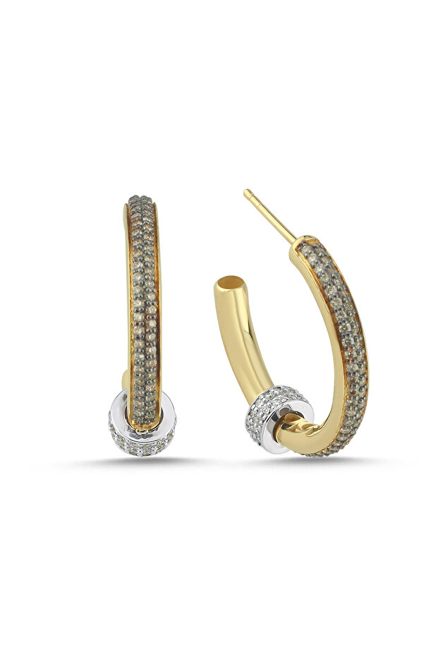 Loop Champagne Küpe