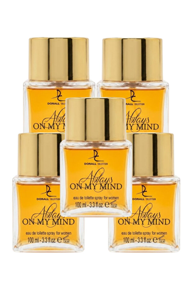 5 قطع من عطر أون ماي مايند 100 مل