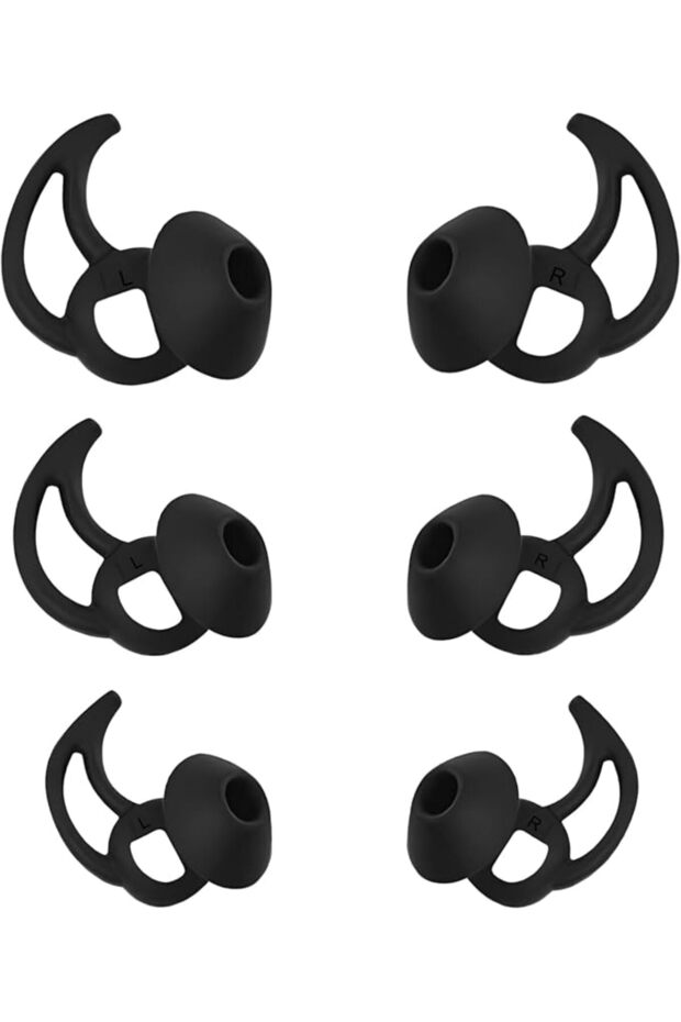 وسادات أذن بديلة من السيليكون متوافقة مع سماعات Bose Quietcomfort و Sport H
