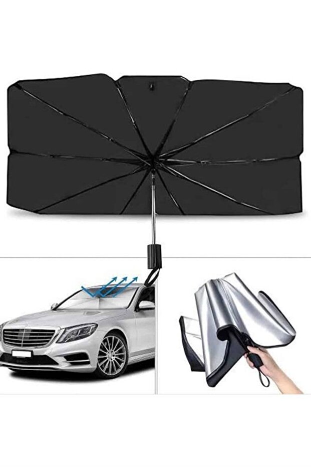New Generation Suitable for All Car Models Auto Umbrella Foldable Against Uv Rays
