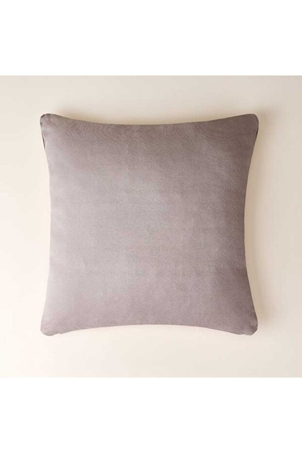 Soft Meli Throw Pillow - Gray - 50X50 cm