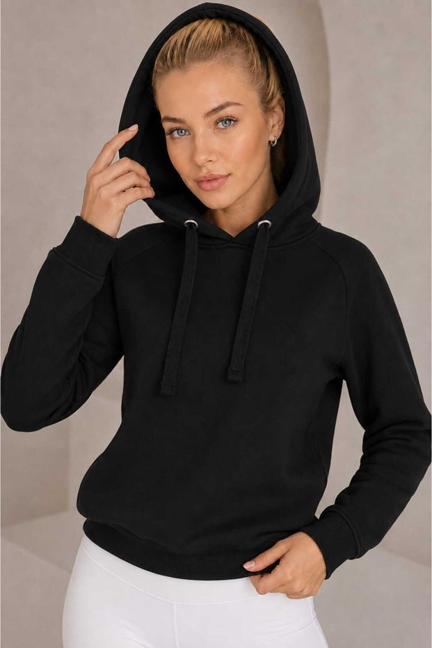 Women's Premium Hooded Three-Yarn Shardoon Sweatshirt