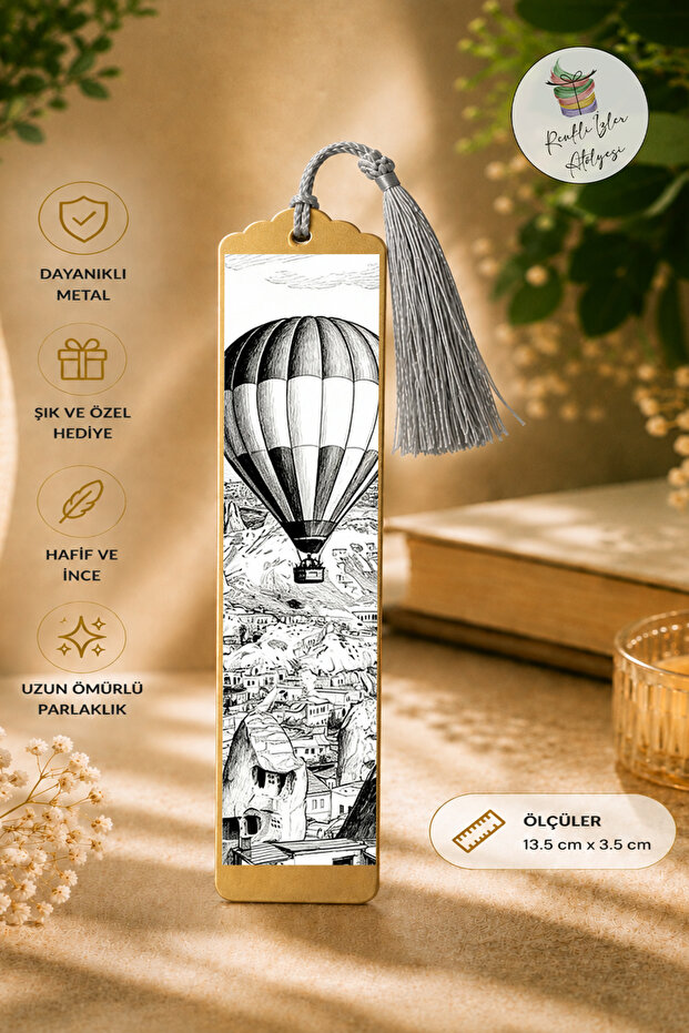 Artistic Design Metal Bookmark