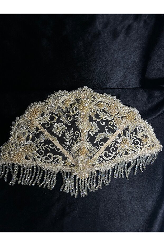 Gold Yellow Fan Special Design