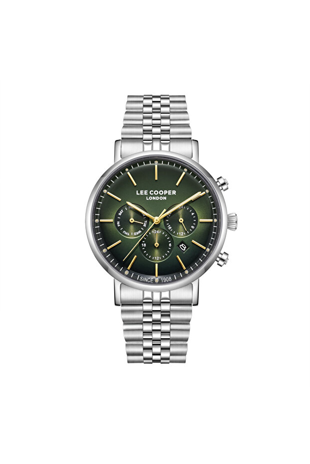 Men's Multifunction Green Dial Watch - LC08372.370