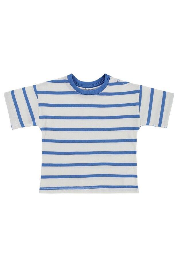 Striped 6-18 Months T-Shirt - Blue