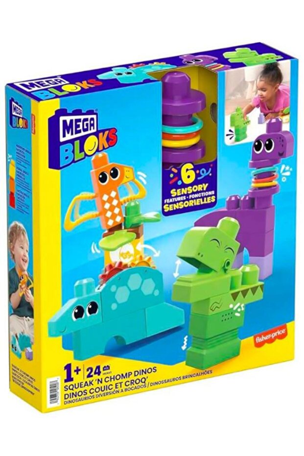 Mega BloksSqueak n’ Chomp Dino HKN43