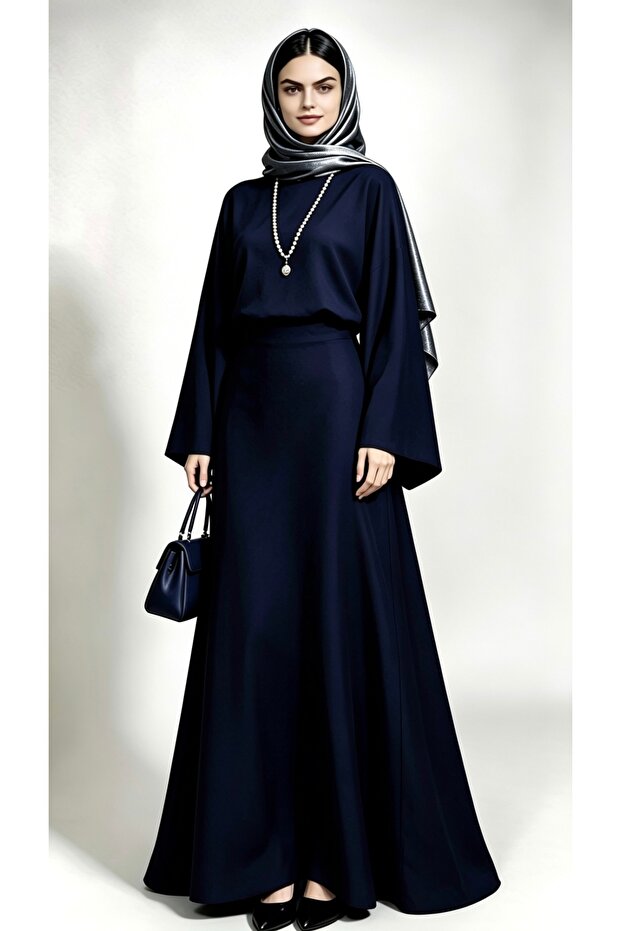 Hijab Evening Dress Graduation Engagement Wedding Guest Outfit