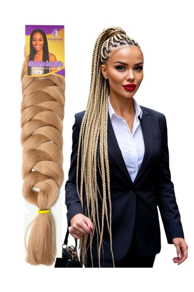 82" Honey Blonde Braids – Perfect for Knotless & Boho