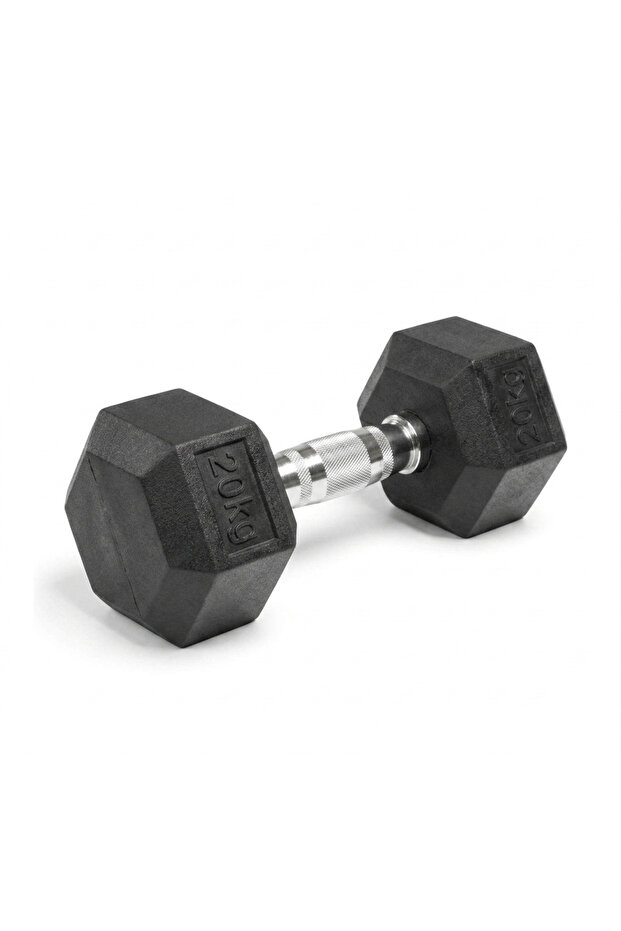 Hex Dumbbell دمبل سداسي وزن 20 كجم ( حبة واحدة )