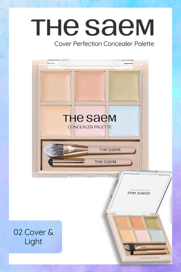 Cover Perfection Concealer Palette 02 Cover & Light - Concealer and Illuminator Palette