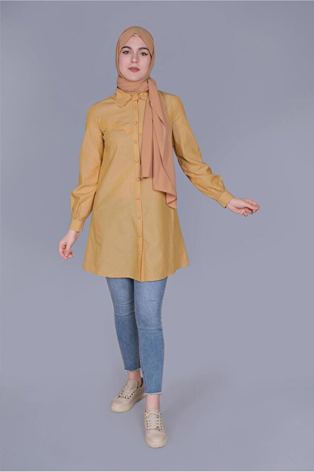 Cotton Button Tunic 41640