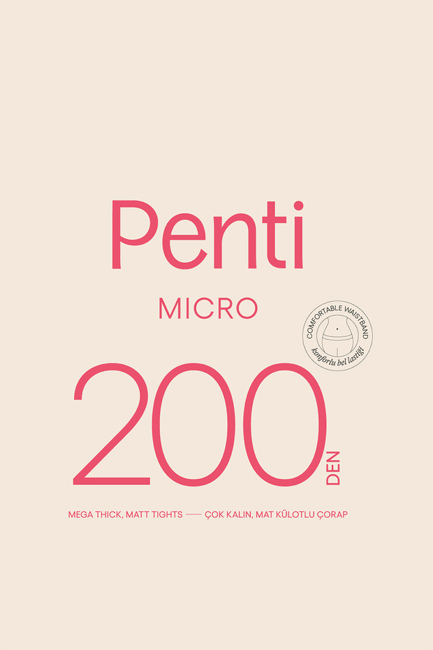 Chiloți negri Micro 200-Pentilicious - 3