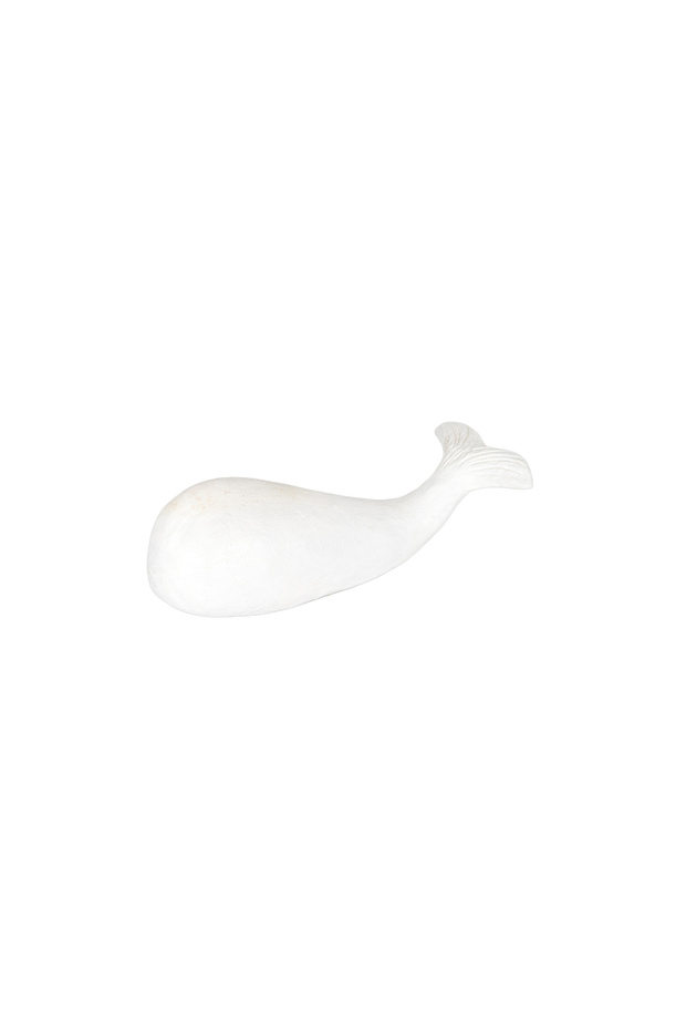 Alyssa Paper Machie WHALE White