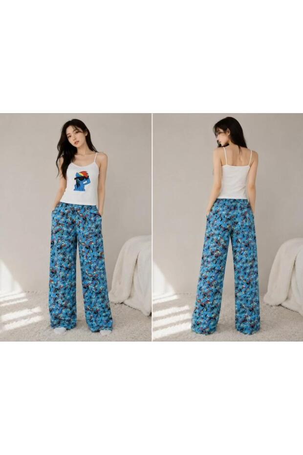 Character Patterned Baggy Top and Bottom Set