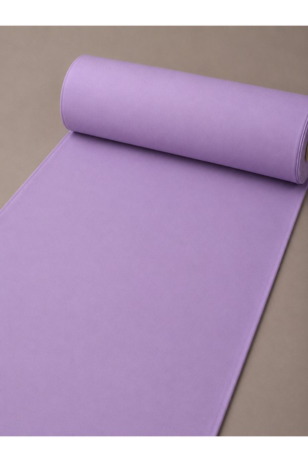 One Meter Cotton Fabric Lilac Color 240 cm Wide (100X240 cm)