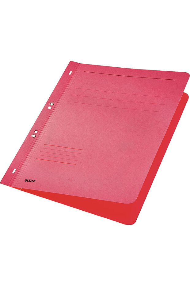 Stapled file 1/1 red cardboard