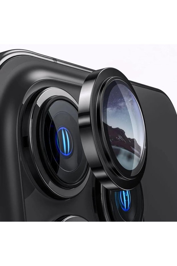 Apple iPhone 11 Real Glass Sapphire Lens Protection Black
