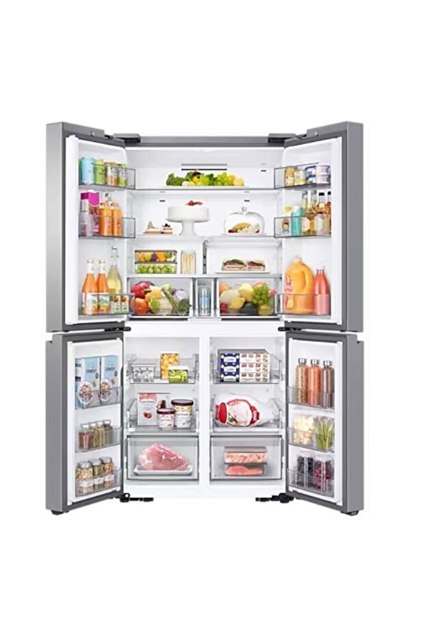 RF71DG90BESL 821 Lt Gardırop Tiği No-Frost Buzdolabı, Üçlü Soğutma, Wi-Fi - 4