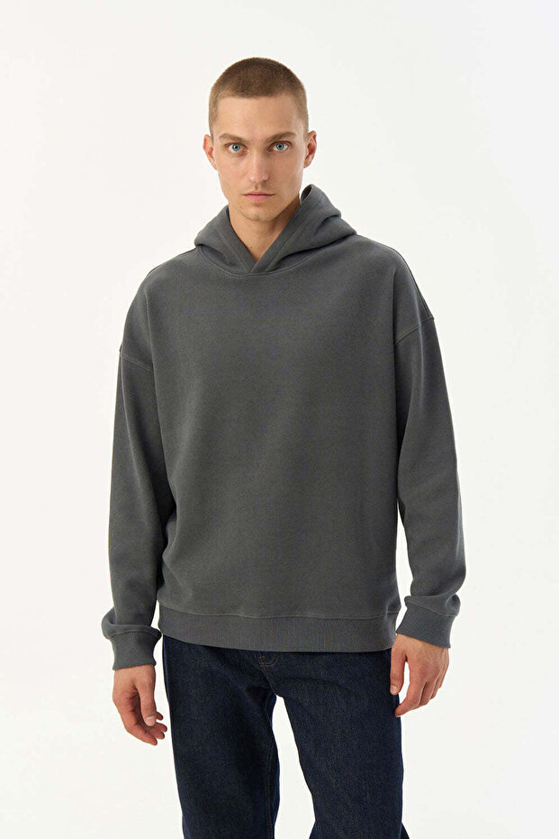 Basic Supersoft Hoodie - Anthracite | Licensed Wwf Product - 4