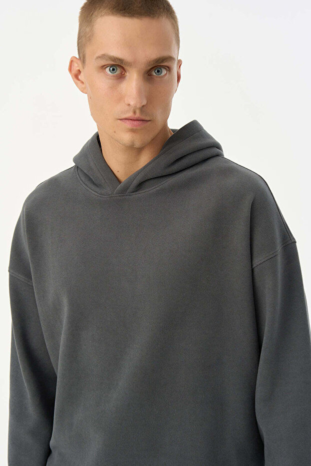 Basic Supersoft Hoodie - Anthracite | Licensed Wwf Product - 5