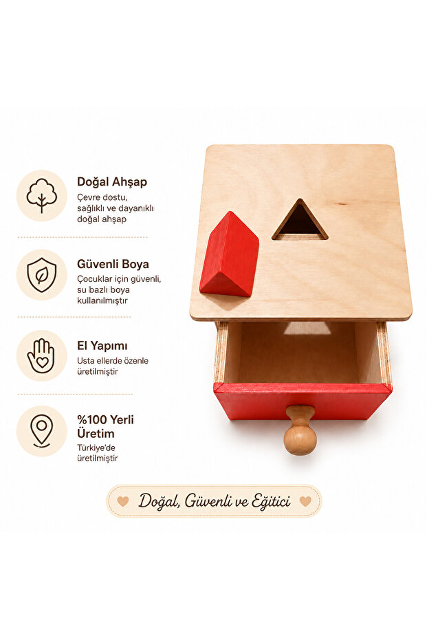 Decision Box with Drawers - Triangular Prism