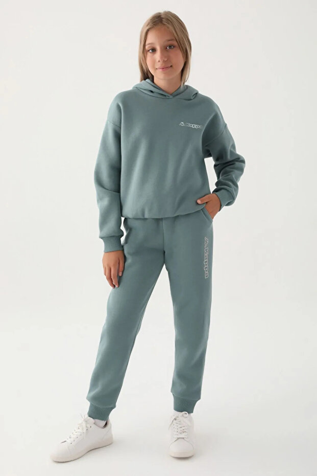 7-16 Years Old Girls' Sweatpants -Green-