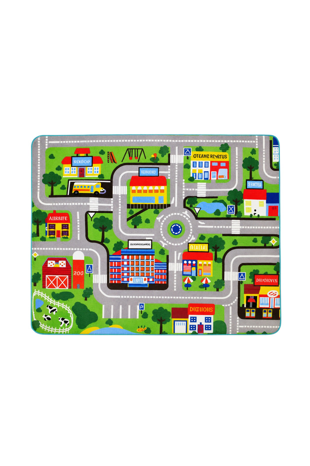 - Road Map Rug