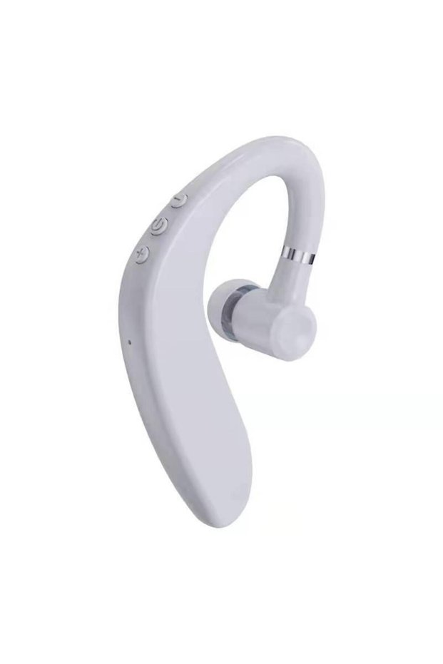 White Sport Blutooth Earphone Wireless Stereo HD Mic Headphones Bluetooth Hands In Car Kit With Mic