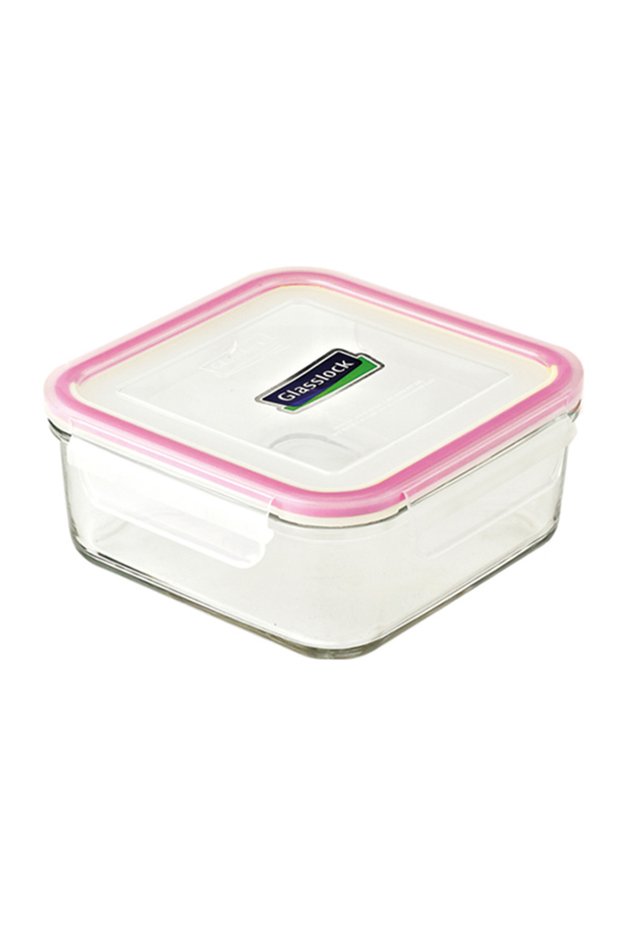 Glasslock Square Glass Storage Container - 490 ml