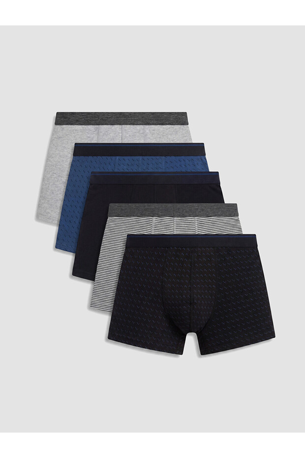 Nevavm Cotton Flexible Men's Boxer Briefs 5-Pack