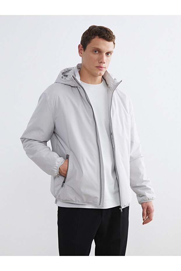 Nevavm Men's Hooded Jacket with a Difference