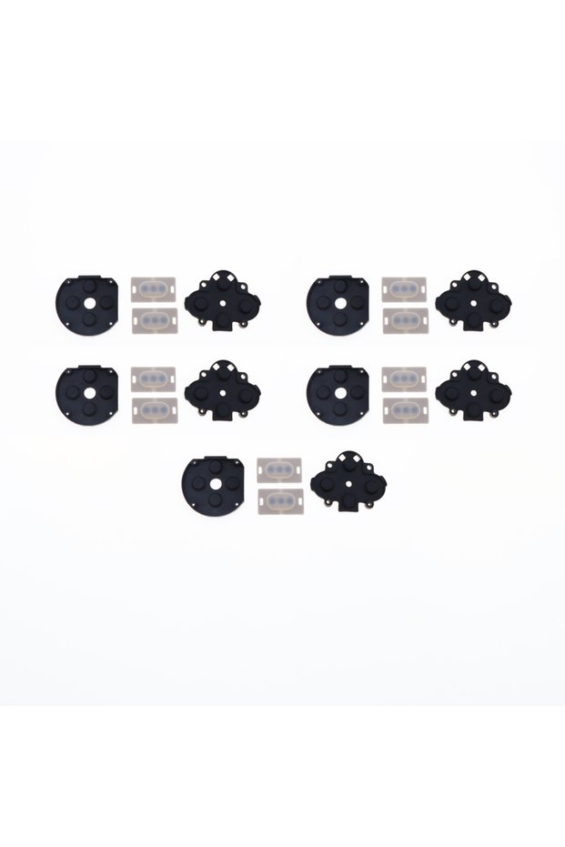 pads 5set 1Set Silicone Rubber Conductive Button Pads +Flex Cable Replacement For PSP1000 Game Conso