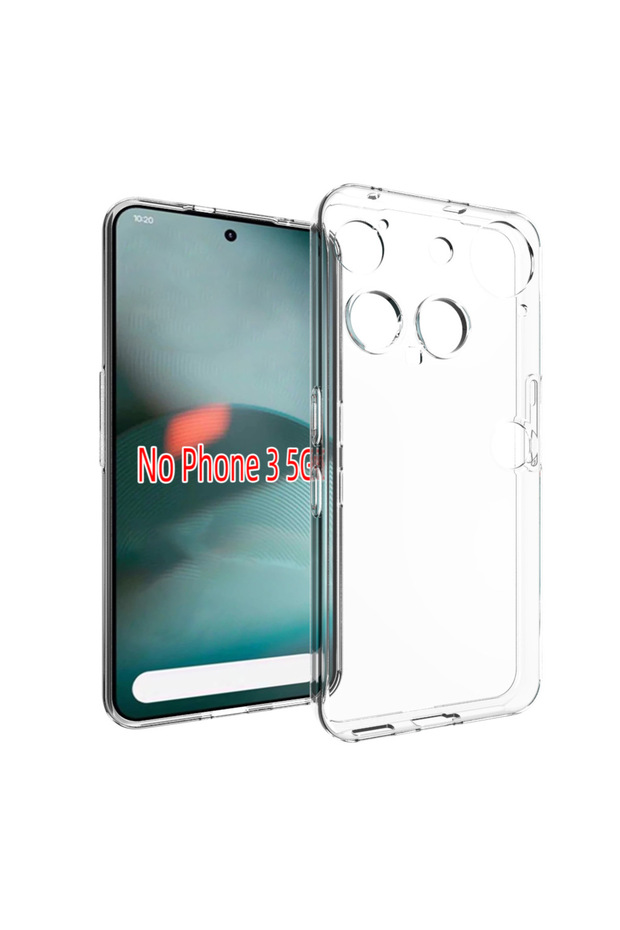 Nothing Phone (3) Silicon Ultra Thin Case Clear Case for Nothing Phone 3 Phone3 A024 Transparent Ult