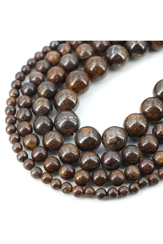8mm (44-47 pcs) Bronzite Natural Stone Beads Blue Tiger Eye Crystal Amethyst Rose Quartz Gemstone Be