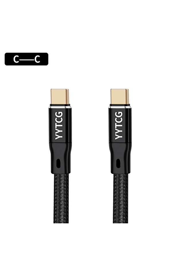 كابل USB-C من النوع C إلى النوع C عالي الدقة بطول 0.5 متر، كابل USB من النوع A إلى النوع B، كابل صوت DAC 6N من النوع A إلى النوع C، كابل بيانات مطلي بالفضة من النوع C