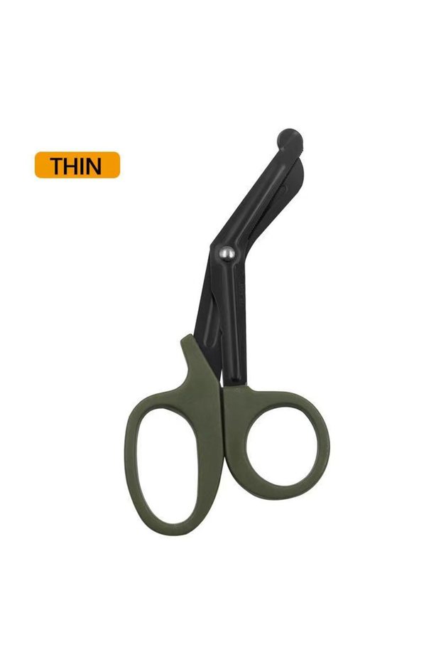 green Medical Scissors Survive Paramedic Medical Rescue Scissor Gauze Tactical First Aid Shear Traum