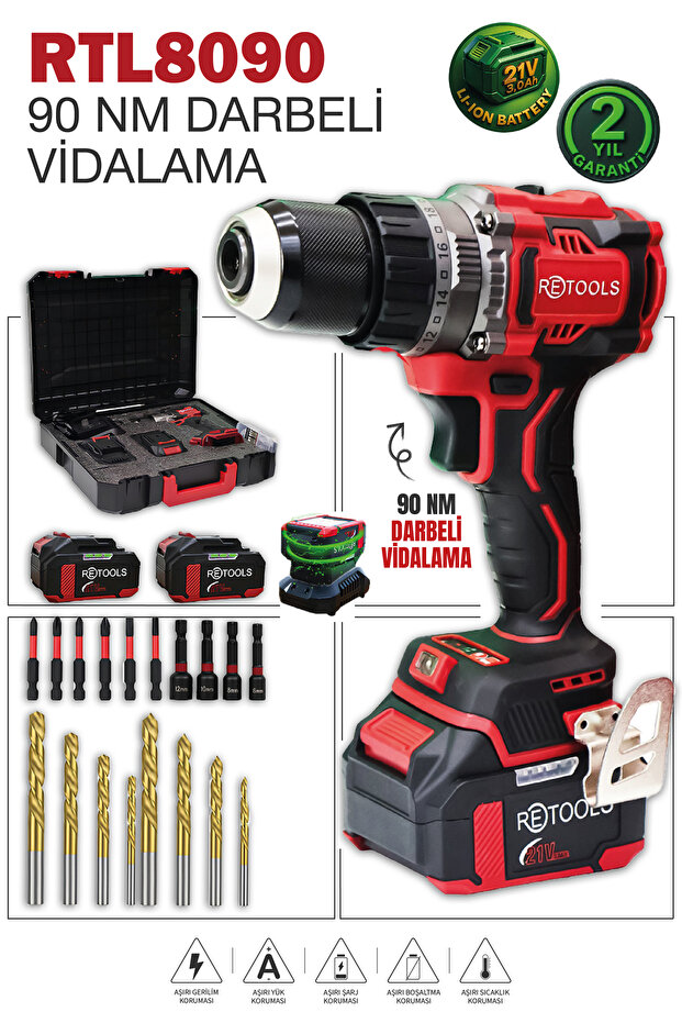 BORDO 90 NM VİDALAMA