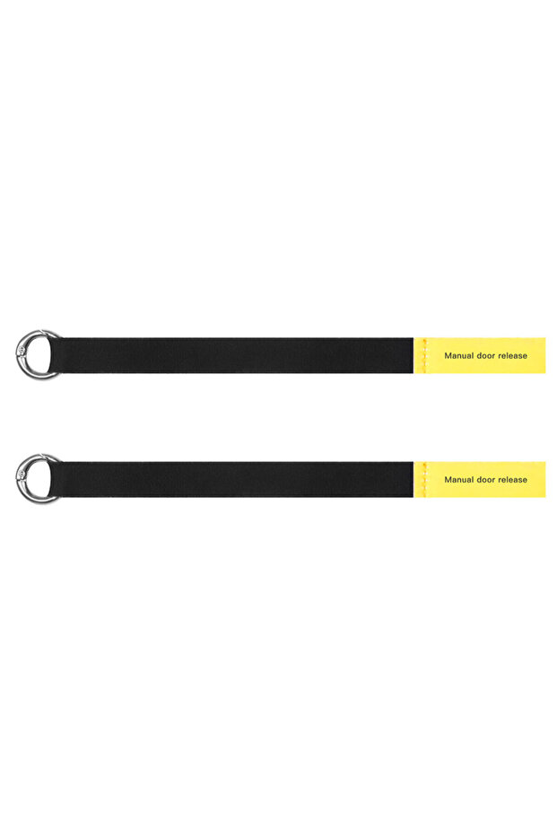 2PCS 2PCS for Tesla Model Y Emergency Handle Escape Strap Extended Manual Door Release Emergency Saf
