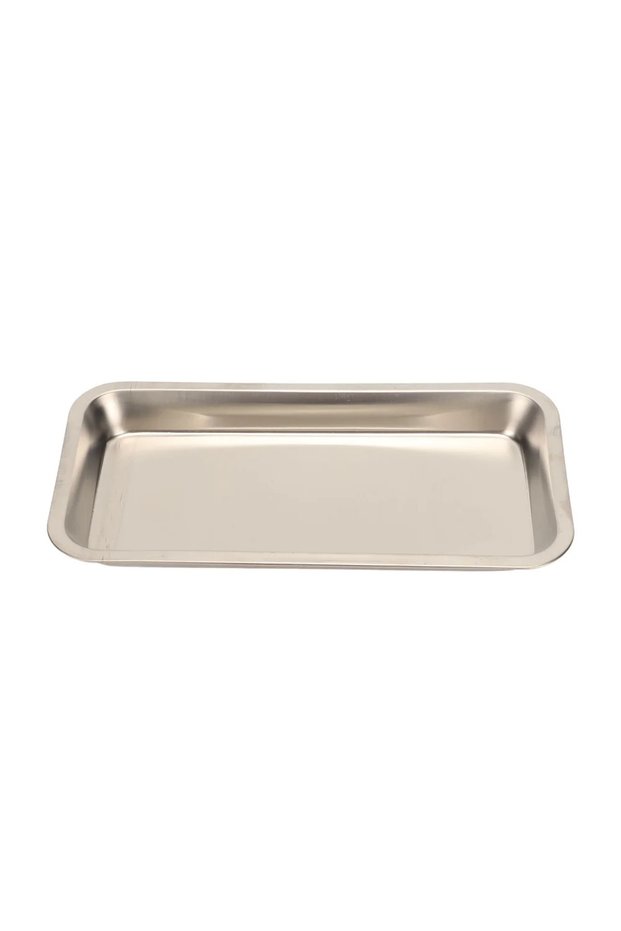1PCS 1PC Stainless Steel Cosmetic Storage Tray Tattoo Equipment Tray Doctor Surgery Dental Tray Fake