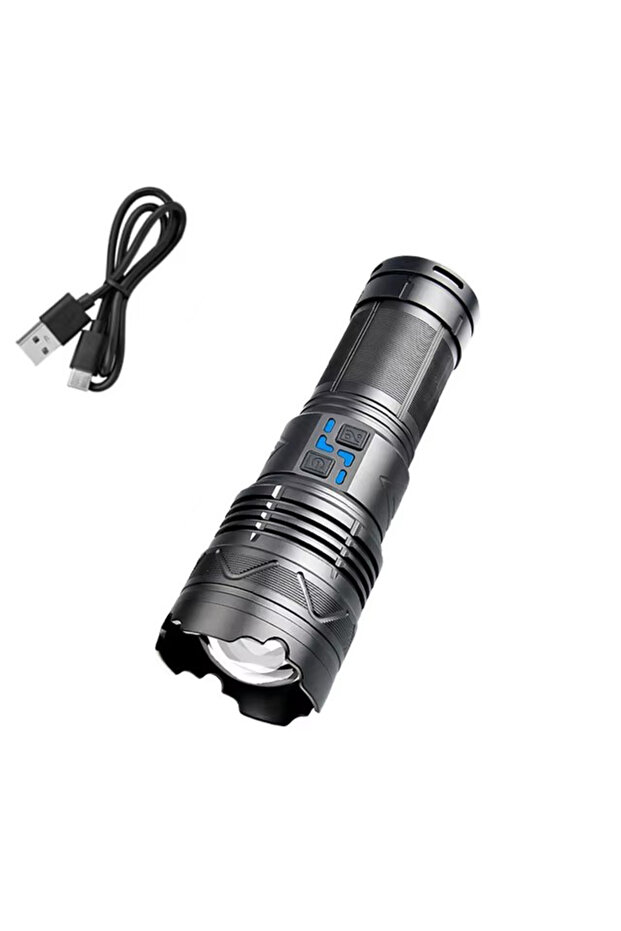 Fixed focus G50 S no battery 20000LM Super Bright Tactical Flashlight 100W GT60 Long Range Powerful