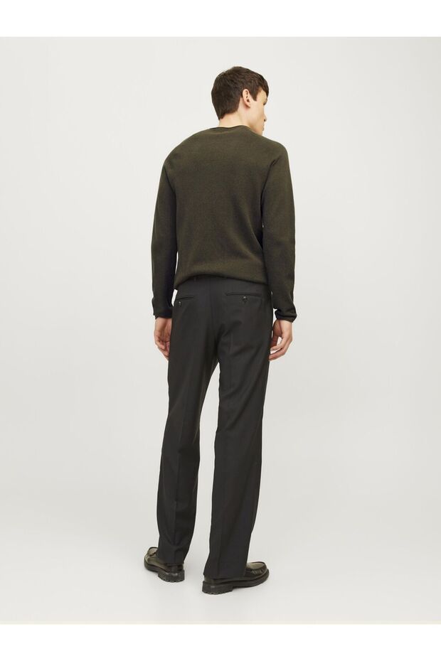 Strickpullover Einfarbig Strickpullover - 4