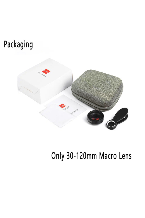 30-120mm Macro 30-120mm Macro Lens Long Distance Professional Universal Clip Camera Photo Lens CPL S