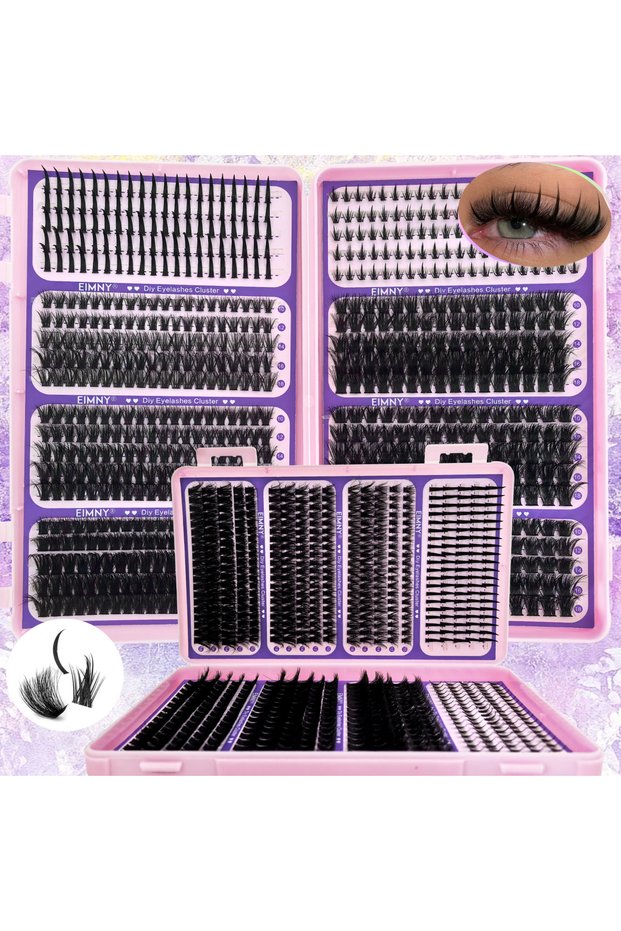 MIX spikes bottom lash 200/800 Pcs Lash Book Kit 8-16mm Premium Lash Extensions 30D 40D 50D 60D Reus