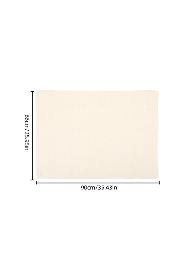 L-90X66CM Linen Dough Fermented Cloth Dough Bakers Pans Dough Couche Pastry Proofing Cloth Baking Fr