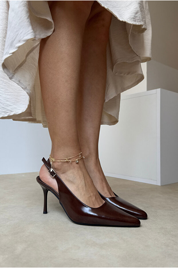 Women's High Heels Aci Kahve