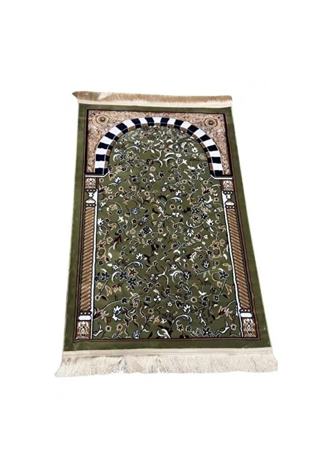 سجادة صلاة منسوجة سميكة منقوشة من رافزا