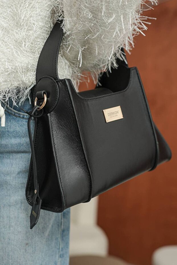 Sahra Model Genuine Leather Crossbody and Shoulder Bag