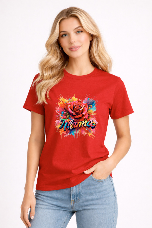 Mother's Day Themed / Super Mama / Regular Cut Women's T-Shirt